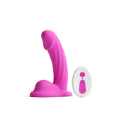 Colours Curve Vibrating 5" Dildo - Pink